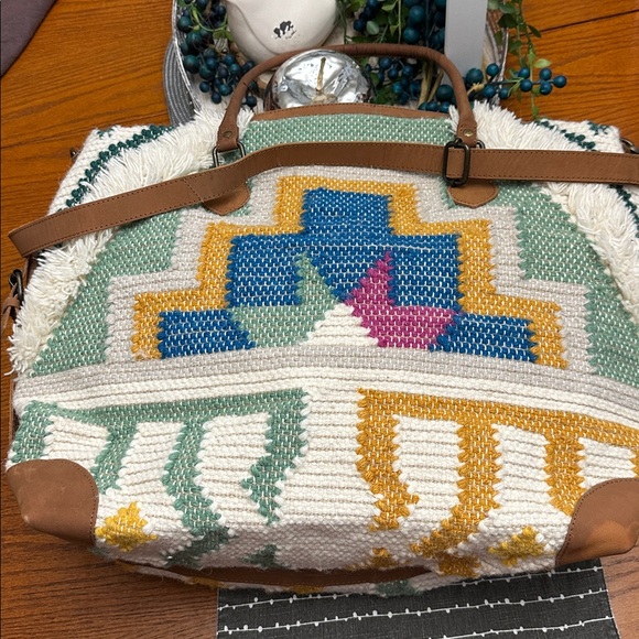 ⭐️NWT Free People Quivk Trip Sunrise “So Cool” Weekender Bag - Picture 14 of 15